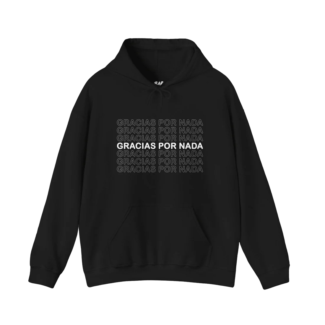 Most Wanted Tour - Gracias Por Nada Tour Dates Black Cotton Hoodie