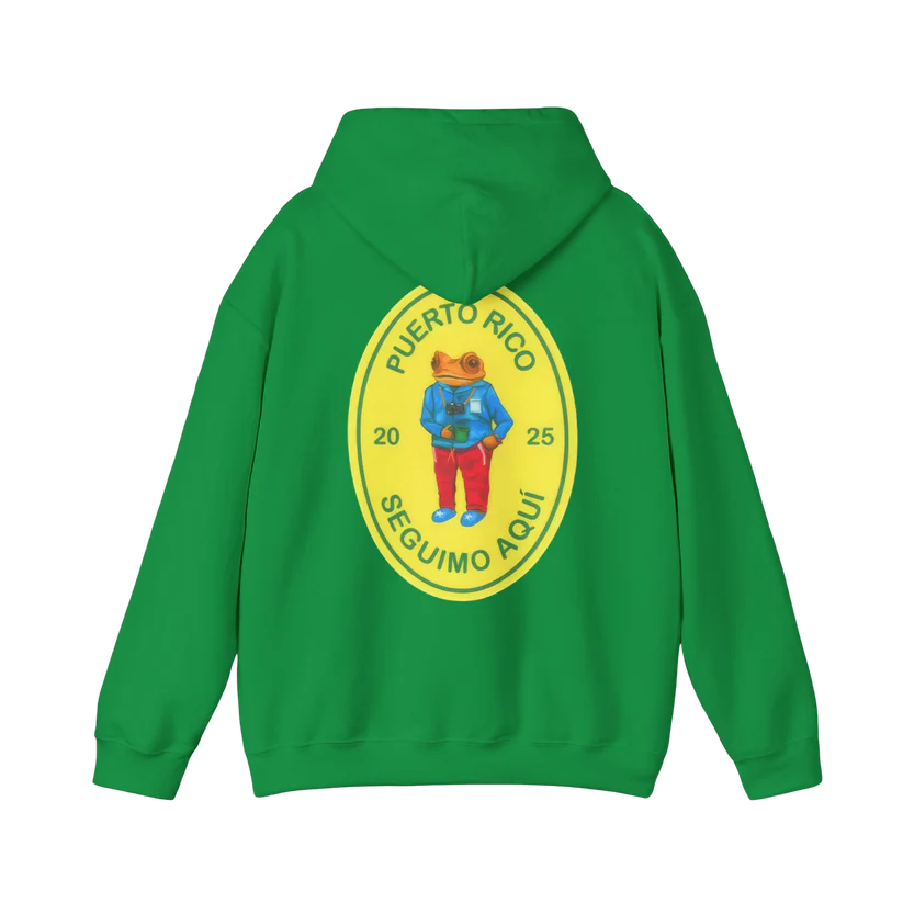 Bad Bunny Merch DTMF Merch - Green Concho Hoodie