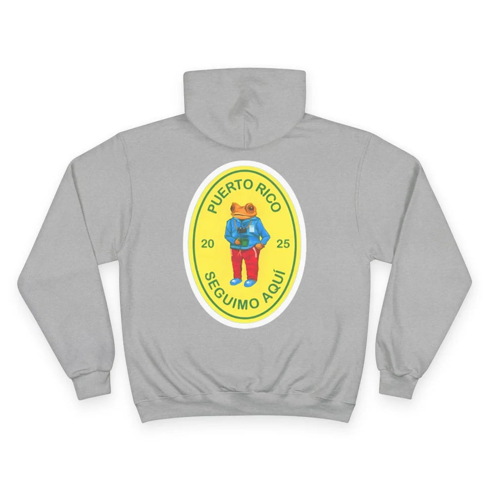 Bad Bunny Grey Champion Hoodie