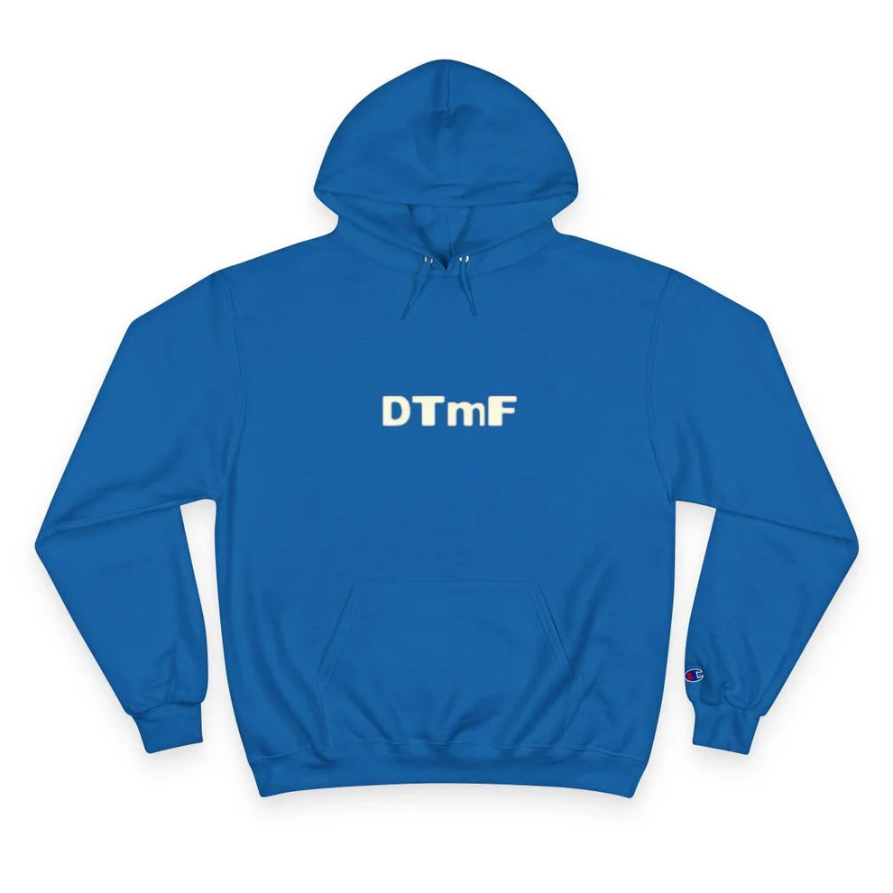 Bad Bunny Blue Champion Hoodie