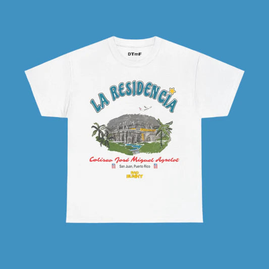 Bad Bunny Merch DTMF Merch - La Residencia Tee