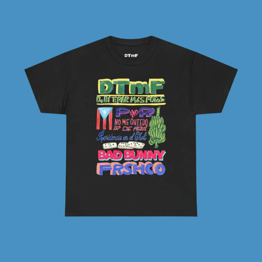 DTMF Merch - Residencia Tour Black Tee