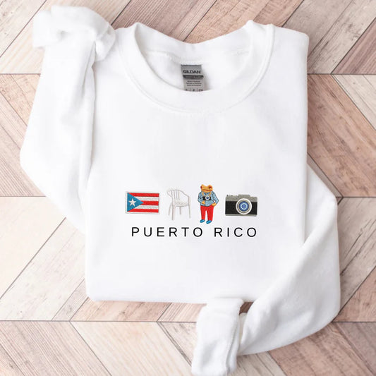 Bad Bunny Merch DTMF Puerto Rico Hoodie