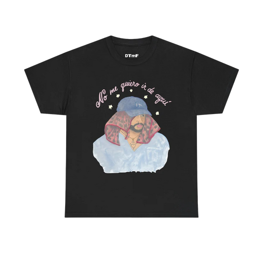 DTMF Merch - No Me Quiro Black Tee