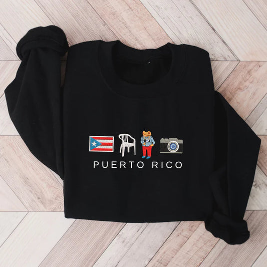 Bad Bunny Merch DTMF Puerto Rico Hoodie