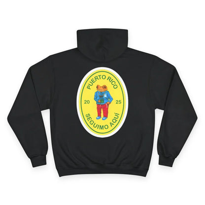 Bad Bunny Black Champion Hoodie