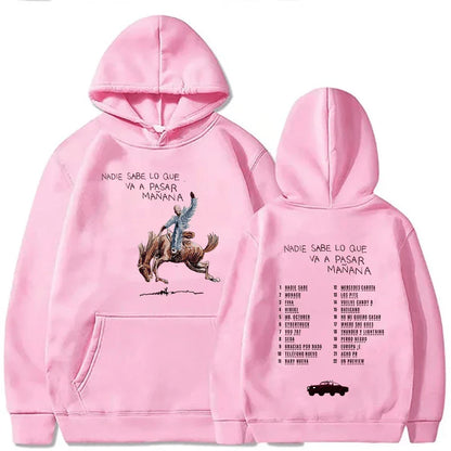 Nadie Sabe Lo Que Va Pasar Manana Bad Bunny Hoodie